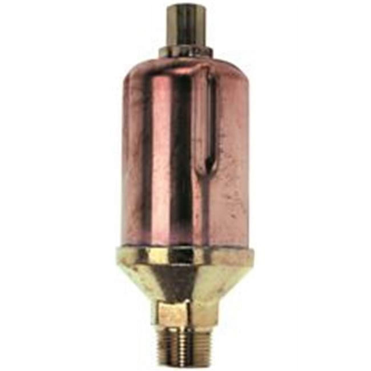 Hoffman Specialty Model 79 3/4" Male x 1/2" Female NPT Water Main Vent Valve for Hydronic Heating and Cooling Applications - 401488
