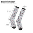 thumbnail image 2 of Pofeuu I Love USA Print Stockings, Adult Running Hiking Socks for Youth and Adult, 2 of 6