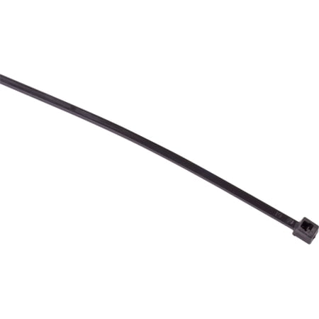 HellermannTyton - Cable Tie,11-3/8" x 1/16", Black, 30 lb./ 1000 pk