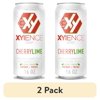 (2 pack) Xyience Cherry Lime Energy Drink, 16 fl oz can