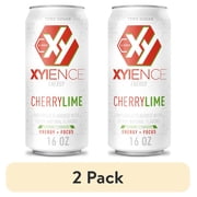 (2 pack) Xyience Cherry Lime Energy Drink, 16 fl oz can