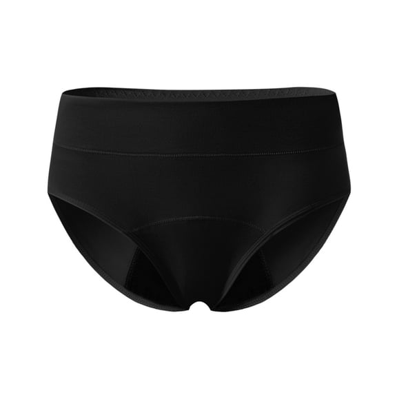Nestiefly Womens Underwear Seamless High Waisted Panties | Full Coverage, Lightweight, Soft Stretch Breathable, Tagless Briefs 2026 Black M