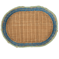 thumbnail image 5 of Beautiful Two-Tone Rattan Serving Tray by Drew Barrymore, 5 of 6