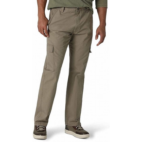 Mens 35X30 Classic Twill Relaxed Fit Cargo Pants 35