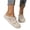 Beige, variant on Mesh Mules for Women Lace Crochet Closed Toe Mule Sandals Elastic Ankle Strap Breathable Slip On Casual Flats Round Toe Comfortable Summer Shoes Dress Slides Flats Casual Slides Outdoor Flats