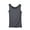 Gray, variant on Wyobmus Women's Tank Tops Crew Neck Modal Basic Shirt Lgihtweihgt Sleeveless Ruffle Hem Tank Top Undershirts Black