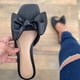 thumbnail image 5 of Zapatillas de punta abierta con lazo sólido para mujer, sandalias cómodas, sandalias informales cómodas para la playa Wmkox8yii ytu2036, 5 of 6