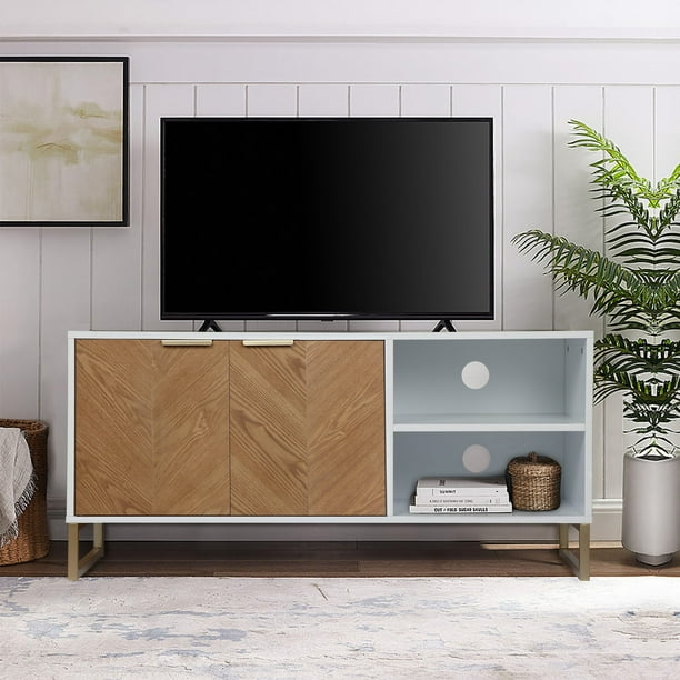 Modern 2 Doors TV Stands for TVs up to 55