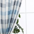 thumbnail image 4 of Cortina semitransparente Cortina de gasa para ventana, cortina divisoria de habitación para balcón de dormitorio, 100x250 cm, azul, 1 pieza Advancent LF0161-02B, 4 of 7