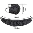 thumbnail image 3 of Beard Caps Beard Bonnet For Men Beard Bandana Covers Adjustable Facial Hair Apron Guard Bonnet Bedtime Bib Cap, 5 Pack, 3 of 3