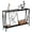 Black, variant on IDEALHOUSE 2-Tier Narrow Console Sofa Side Table for Entryway Hallway Living Room, Premium Entryway Furniture, 42.9in L x 9.8in W x 29.9in H (Black)