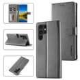thumbnail image 1 of TECH CIRCLE for Samsung Galaxy S23 Ultra Wallet Case, Luxury Premium PU Leather Folio Shockproof Protective Kickstand Phone Case with Card Slots Pocket Cover for Galaxy S23 Ultra 6.8 inch 2023,Gray, 1 of 15