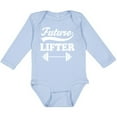 thumbnail image 3 of Inktastic Future Lifter Weightlifting Boys Long Sleeve Baby Bodysuit, 3 of 5