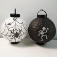 thumbnail image 2 of Amdohai 8inches LEDs Paper Lantern Foldable Design Constant Bright Mode 2 * AAA Cell Operated for Halloweens Party Home Decoration Present Gift, 2 of 8