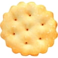 thumbnail image 1 of Woeilo Coussins Décoratifs 3D Doux en Forme de Biscuits Gazeux Simulés, Coussin en Forme de Nourriture Amusante, Coussin de Siège, Déco Maison (Rond) (P001), 1 of 4