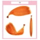 thumbnail image 1 of Peluca de plumas de seda de alta temperatura con fibra química, peluca de cabello de color sin dejar rastro, peluca de cabello de color con rayas, 1 of 5