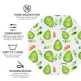 thumbnail image 4 of Balery 6 Pcs Kawaii Avocadoleather Coasters Set, Drink Table Cup Coasters For Living Room Kitchen Coffee Decor, 4 of 9