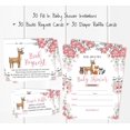 thumbnail image 3 of Inkdotpot Set Of 30Jungle Animals Baby Shower Invitations-Diaper Raffle Tickets And Baby Shower Book Request Cards Its a Boy Its a girl Invites, 3 of 8