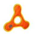 thumbnail image 5 of DuraForce TriangleRing Tiger Orange-Yellow, 2-Pack, Durable Woven Mesh Fiber Squeaky Dog Toy, 5 of 10
