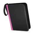 thumbnail image 2 of Carpeta de béisbol para colección de tarjetas deportivas, carpeta con cremallera, impermeable, resistente, de primera calidad, con 9 bolsillos, para rosa, 2 of 10