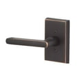 thumbnail image 3 of Sure-loc  Rustic Logan Vintage Bronze Lever Handle Passage Function W/Keyed Deadbolt, 3 of 5