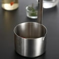 thumbnail image 4 of Long Handle Stainless Steel Dipper Sauce Ladle Flat Bottom Spoon 50ml, 4 of 8