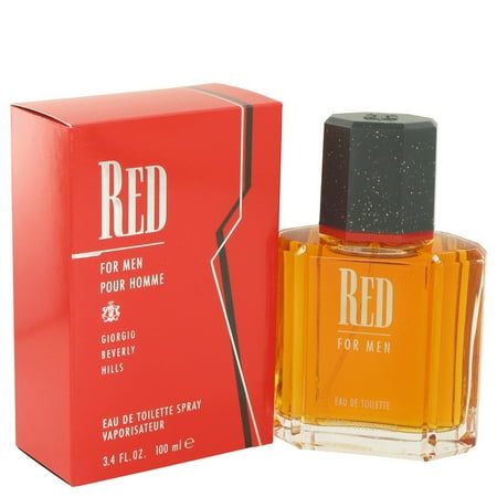 Red Cologne for Men Eau De Toilette Spray 3.4 Oz by Giorgio Beverly Hills by