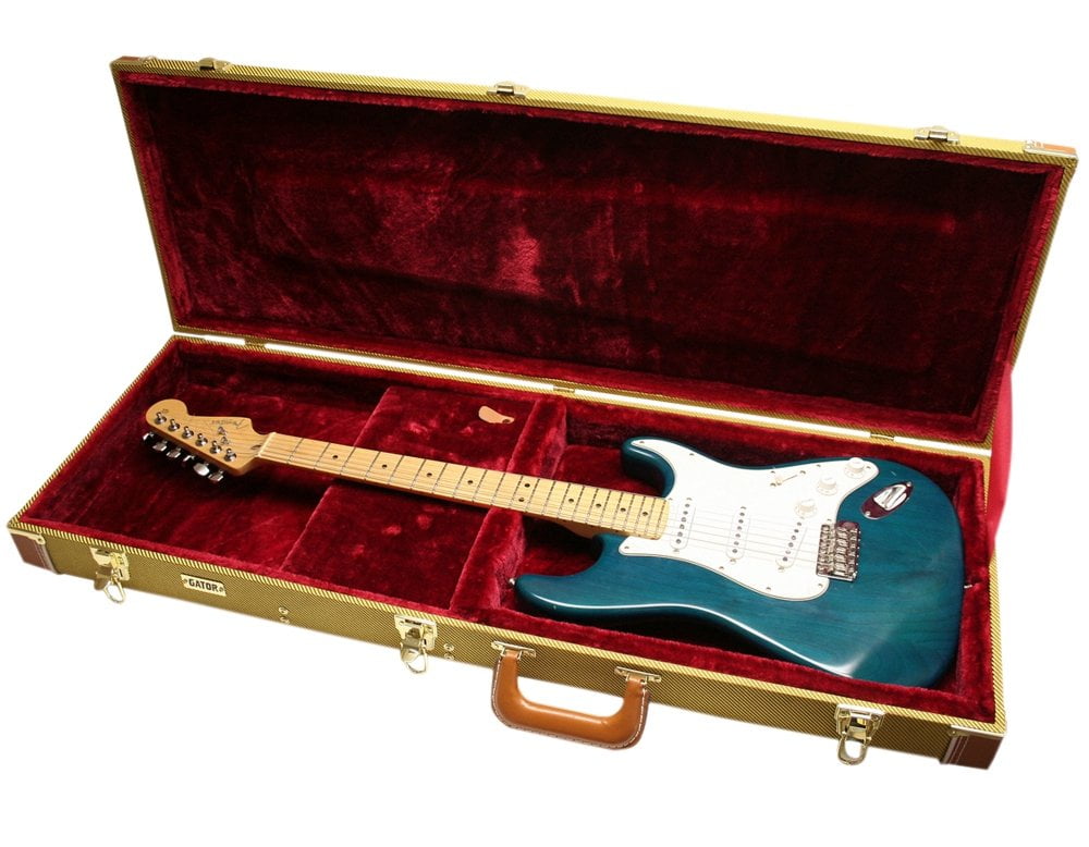 Gator Cases GW-ELECTRIC-TW Deluxe Wooden Electric Guitar Case