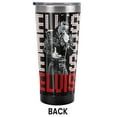 thumbnail image 2 of Elvis Official 1968 20 oz Travel Tumbler, Stainless Steel, Vacuum Insulated with Leak Resistant Slide-Lock Lid, 2 of 6