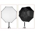 thumbnail image 1 of 80cm / 31.5in Octagon Umbrella Softbox Brolly Reflector Diffuser with Carbon Fiber Bracket for Speedlite Flash Light, 1 of 1