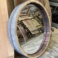 thumbnail image 4 of French Oak Wine Barrel Mirror, 4 of 6