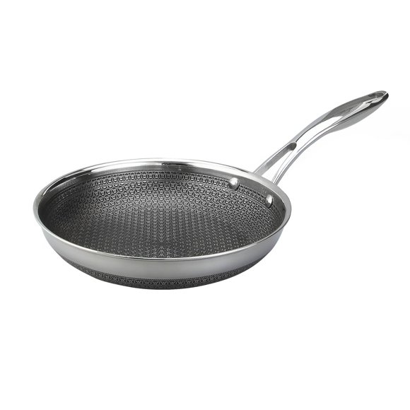 Sarten de acero Inoxidable Westinghouse Black Signature 24cm WCFP0130024 plateado