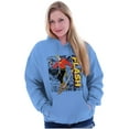 thumbnail image 3 of Flash Gordon Vintage Comic Strips Unisex Plus Size Hoodie Brisco Brands 3X, 3 of 6