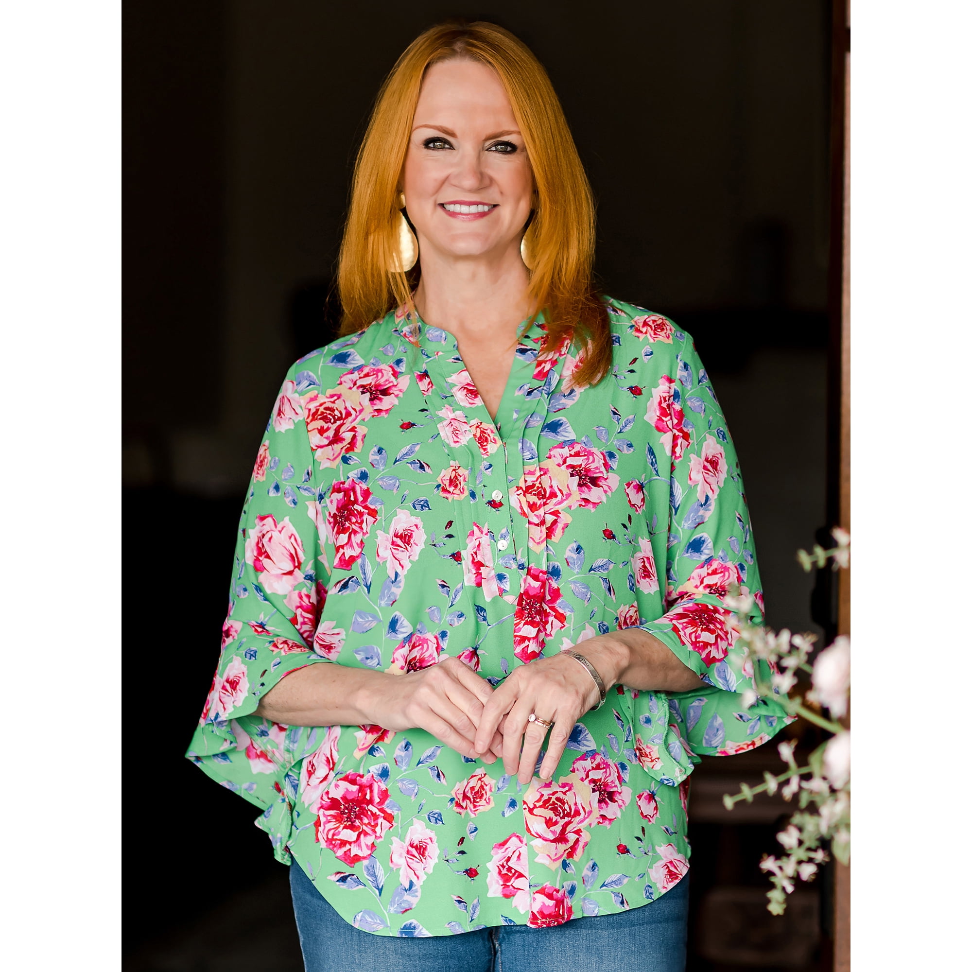 The Pioneer Woman Floral Print Blouse – 678671221