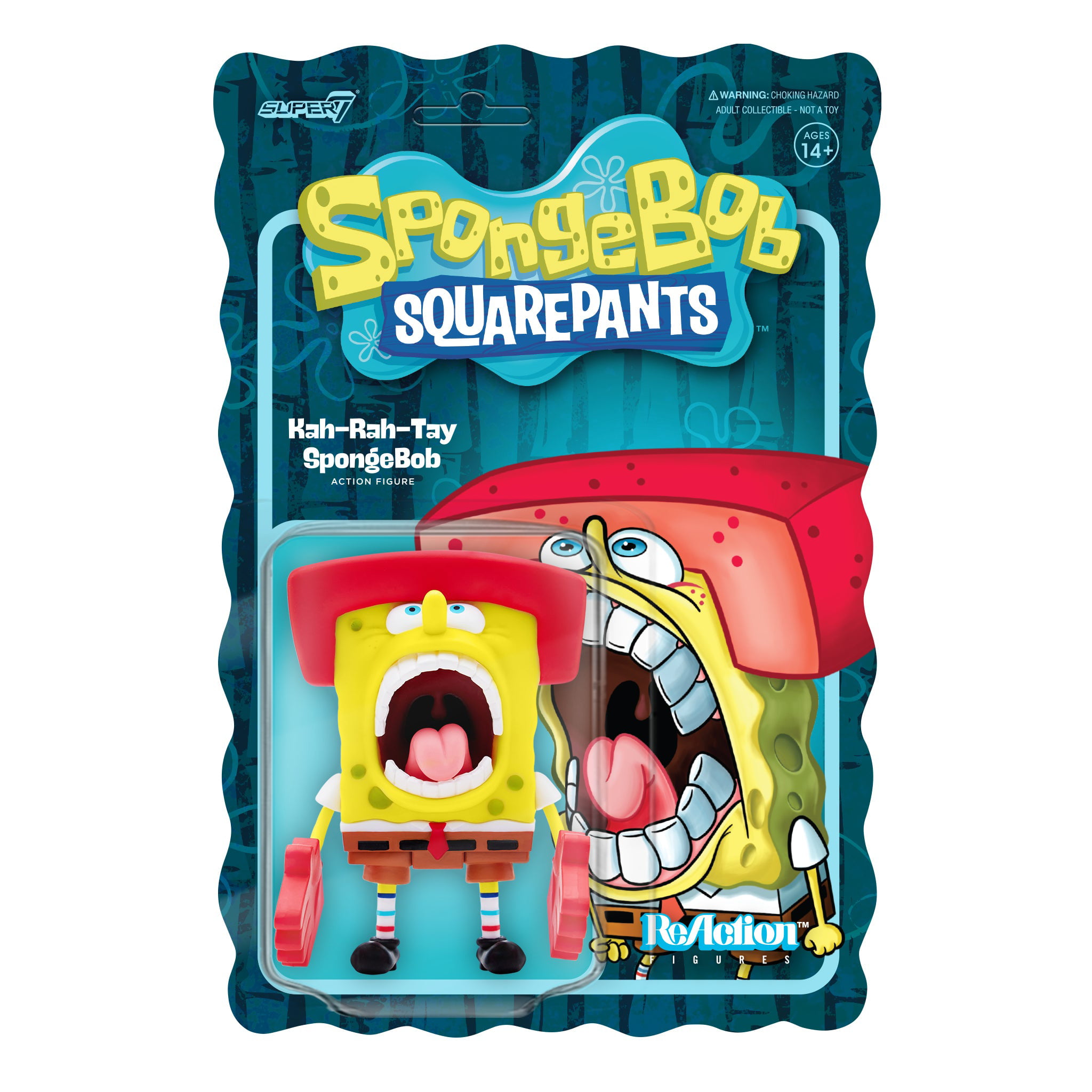 SpongeBob SquarePants Karate SpongeBob in Underwear Mini Figure World 3.5" New 