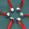 thumbnail image 5 of 1pc 1.5 inch Christmas Jingle Bell Ornament Sleigh Bells Polar Express Bell Printed Believe Joy Bell Craft Christmas Tree Decor, 5 of 5