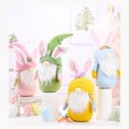 thumbnail image 3 of Tyidzon Easter Gnomes Decorations, Easter Bunny Figurines, Bunny Gnomes Plush Gifts, Spring Holiday Ornament Bunny Decor for Spring Holiday Party Gift, 3 of 5