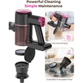 thumbnail image 6 of YOMA Cordless Stick Vacuum Cleaner,Lightweight Self-standing Vacuum for Home Pet Hair Carpet Hardwood Floor, 6 of 9