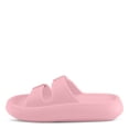 thumbnail image 2 of Flexus Women's Bubbles Waterproof Slide Sandals with Adjustable Buckle Straps - Cushioned Footbed, Lightweight EVA Sole, Padded Insole, Slip-On Comfort, 2 of 8