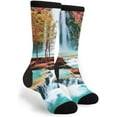 thumbnail image 1 of Chaussettes Folles en Coton pour Femmes - Chaussettes Cascade, 1 of 5