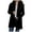 Black, variant on idosla Women's Lightweight Open Front Cardigan Casual Long Sleeve Loose Cardigans with Pockets (Black, L)