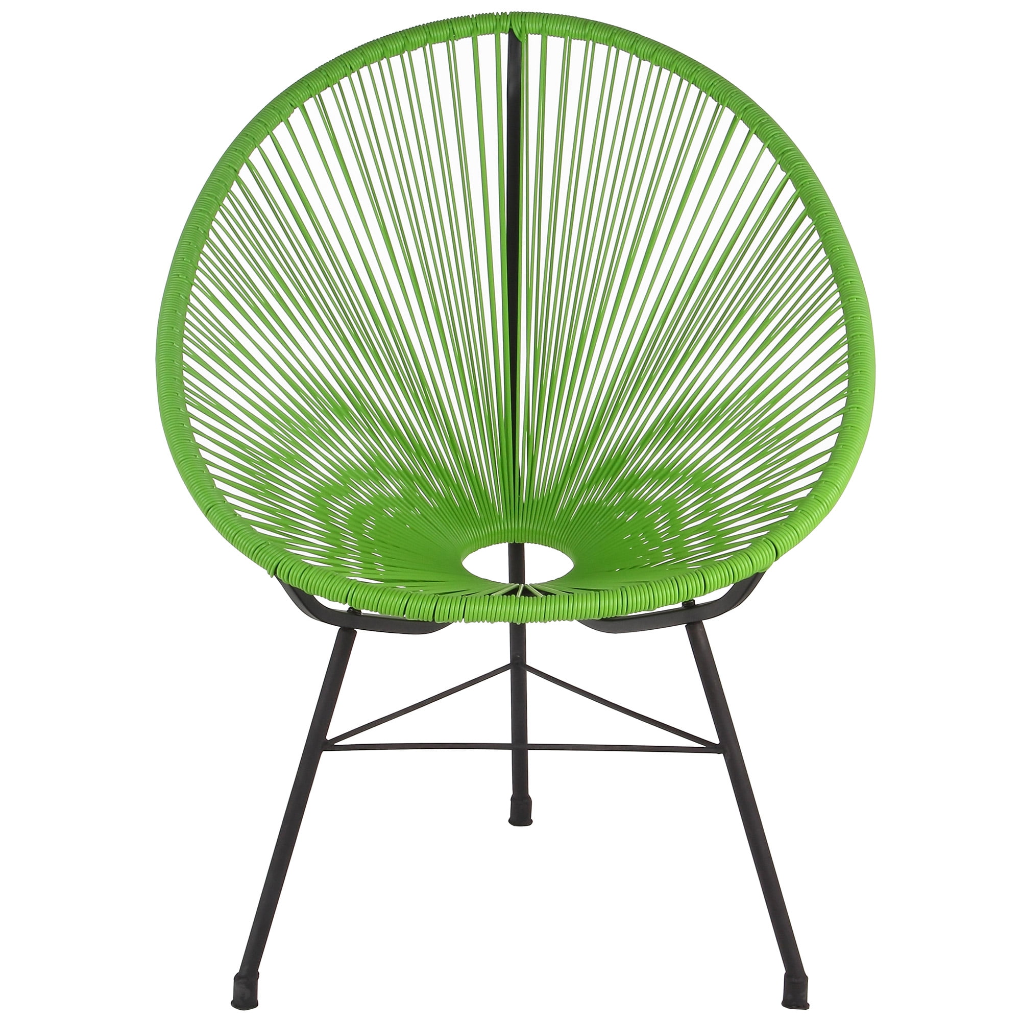Acapulco Outdoor Lounge Chair Green Cord