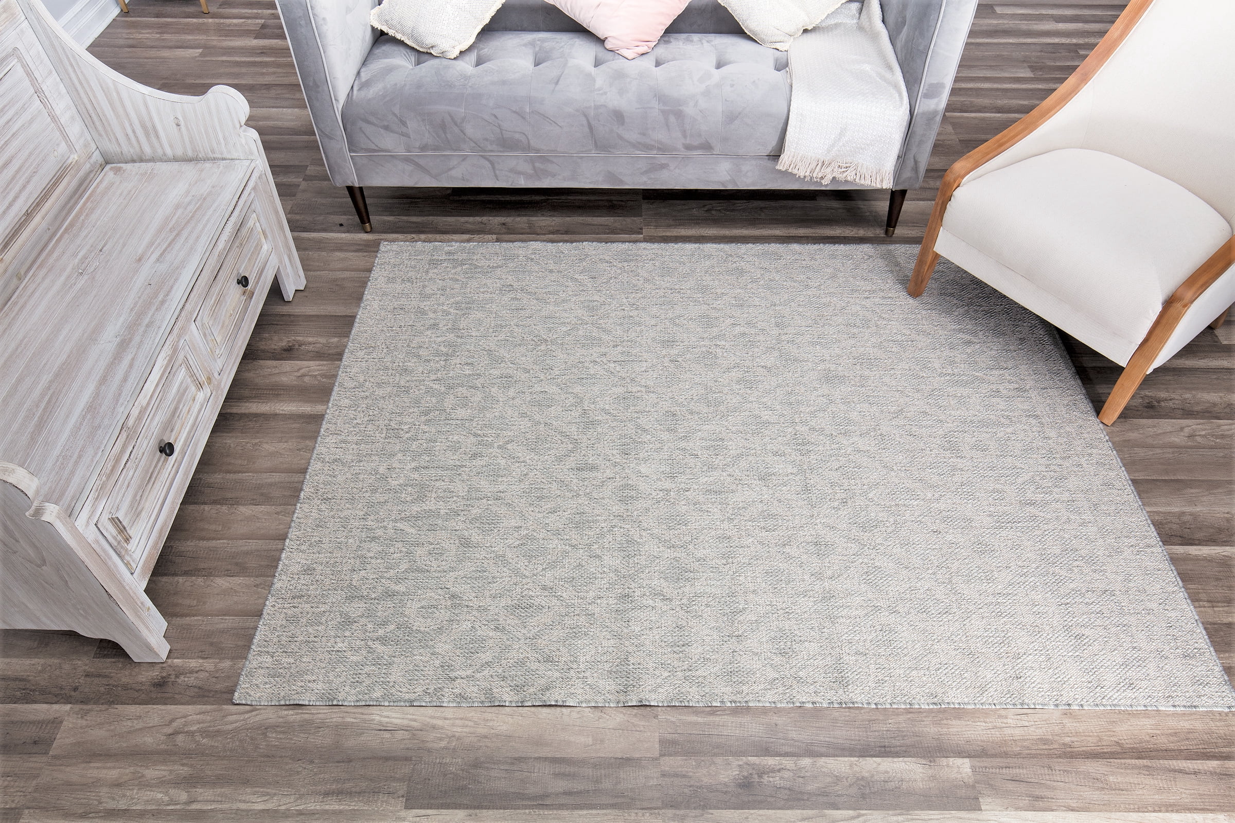 CosmoLiving By Cosmopolitan Veranda Collection VL30C Abstract Transitional Warm Desert Area Rug, 8'0"X10'0"