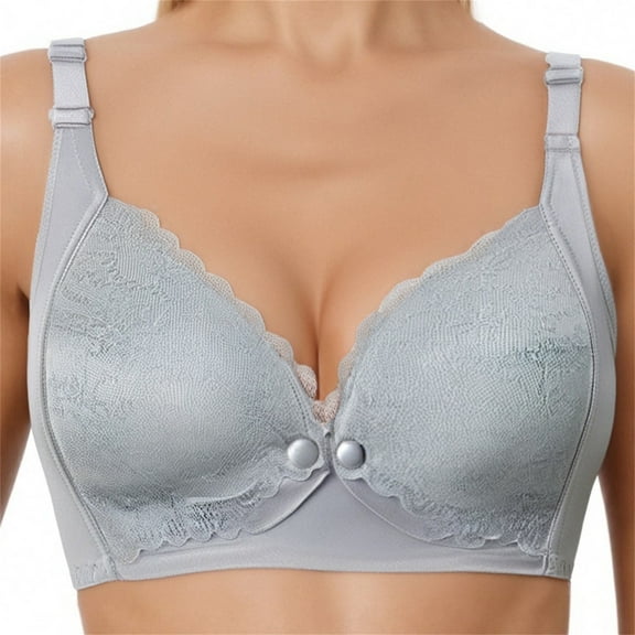 Women's Cotton Nursing Bra with Front Opening for Maternity and Postpartum Comfort