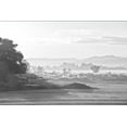 thumbnail image 2 of Murdock, Ramona 32x23 White Modern Wood Framed Museum Art Print Titled - Valley Morning Mist, 2 of 4