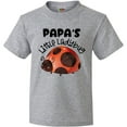 thumbnail image 3 of Inktastic Papa's Little Ladybug Youth T-Shirt, 3 of 5