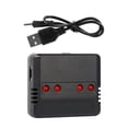 thumbnail image 2 of lanema 4 in 1 Battery Drone Charger Durable 4 Output Ports Practical 3.7V Lipo Battery, 2 of 6