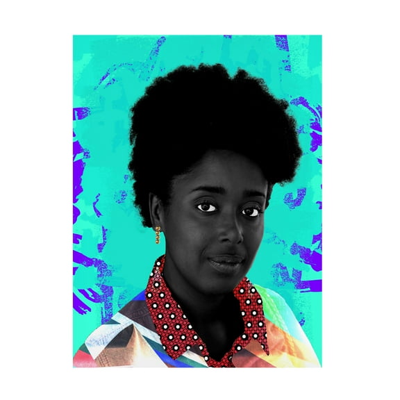 Canvas Wall Art - NUMA Art 'Bright Eyes' Wall Art for Living Room, Bedroom, or Office Décor by Trademark Fine Art - 14 x 19 Inches