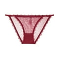 thumbnail image 4 of uublik Plus Size Panties for Women Red Ladies Seamless Brief Comfort Womens Lace Panties, 4 of 5