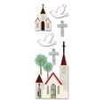 thumbnail image 2 of Touch Of Jolee's Dimensional Stickers-Church, 2 of 2